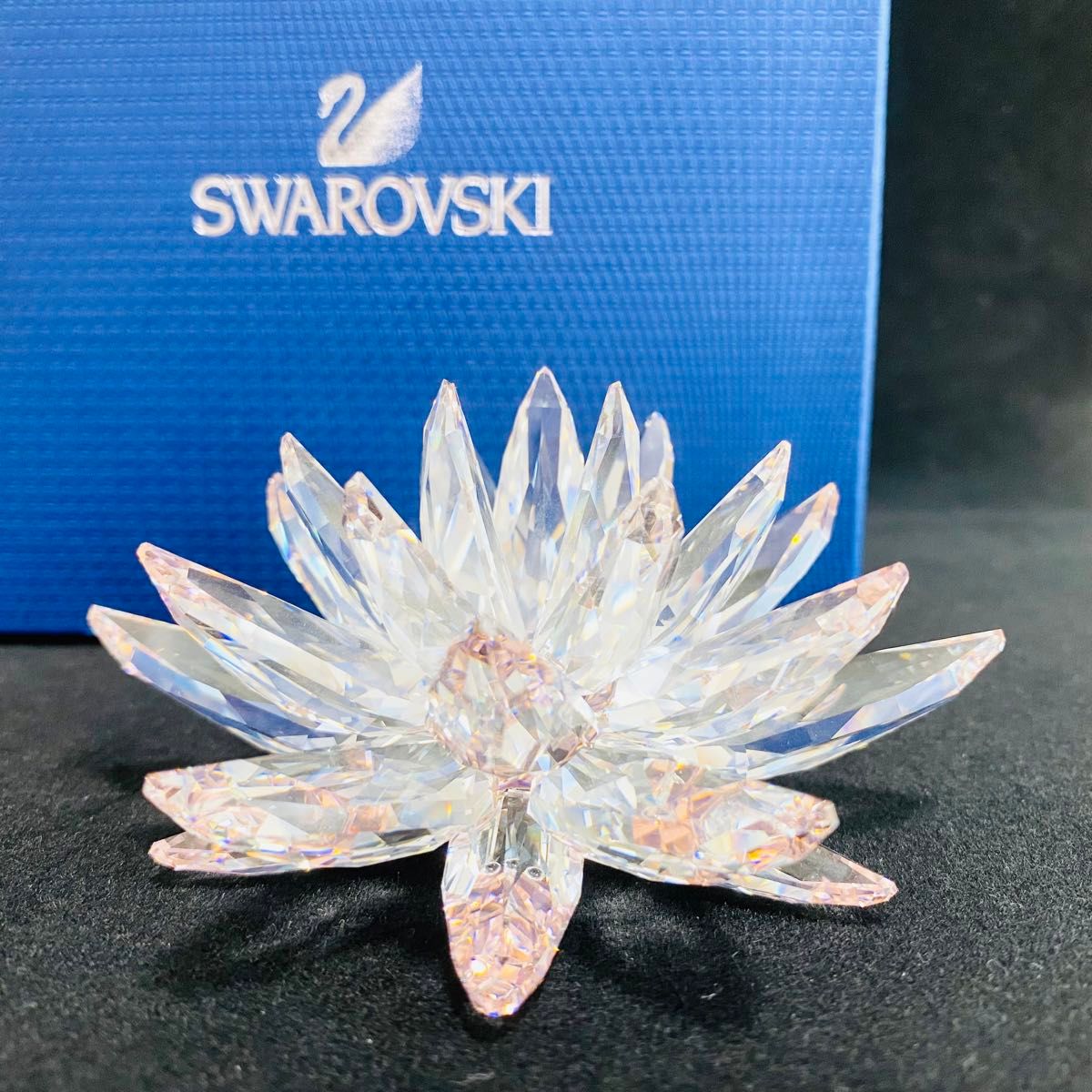 スワロフスキー ハス 置物 蓮 スワロフスキー 蓮の花 蓮 ハス Lotus SWAROVSKI 5100663