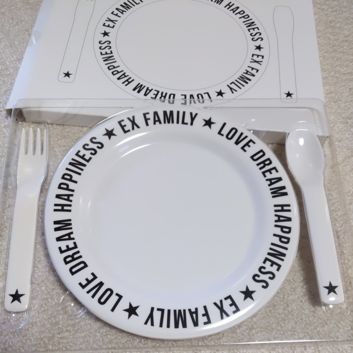 EXILE　FAMILY　ファンクラブ限定 食器セット