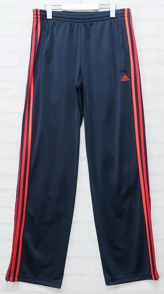 4T9914/アディダス CLIMALITE 3ストライプトラックスーツ セットアップ ジャージジャケット 上下 adidas_画像4