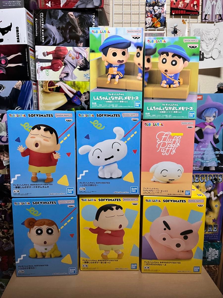 クレヨンしんちゃん フィギュア 8体 まとめ売り クレヨンしんちゃん/フィギュアまとめ売り 8体|Yahoo!フリマ