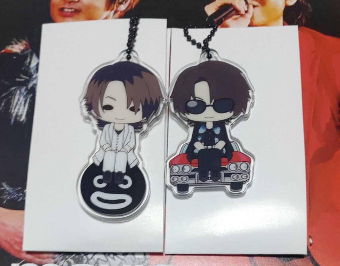 初期傷あり TERU セット GLAY HMVすわりんこ アクリルキーホルダー GLAY TERU すわりんこ アクリルキーホルダーコレクション HMV