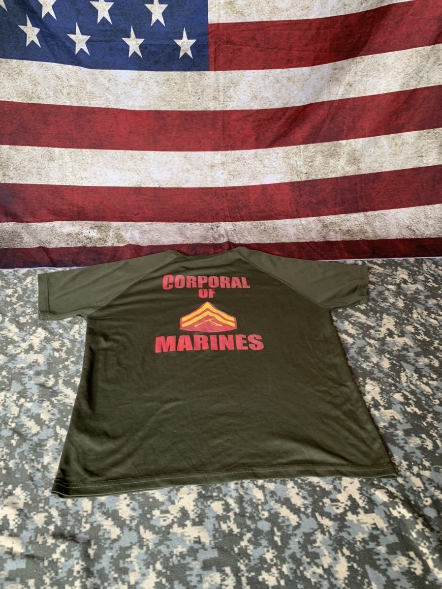 ヤフオク 米軍 実物 海兵隊 放出品 半袖 Tシャツ Usmc Cor