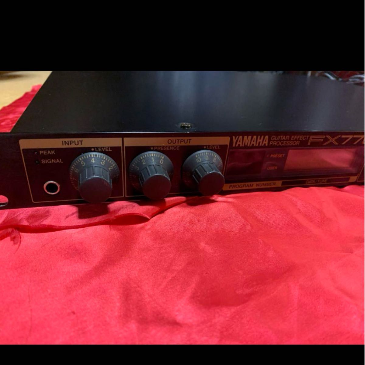 YAMAHA FX770 ギターエフェクトプロセッサー 動作良好! YAMAHA FX770 ギターエフェクトプロセッサー 動作良好|Yahoo
