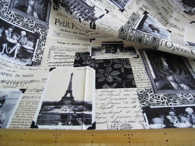プリントコットン Timeless Treasures Fabrics 110×50 パリの風景の画像8