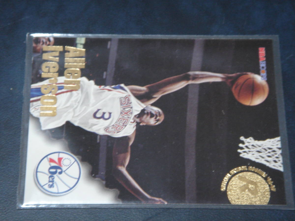 H1 96-97 Hoops RC Allen Iverson NBA /ROOKIE_画像1