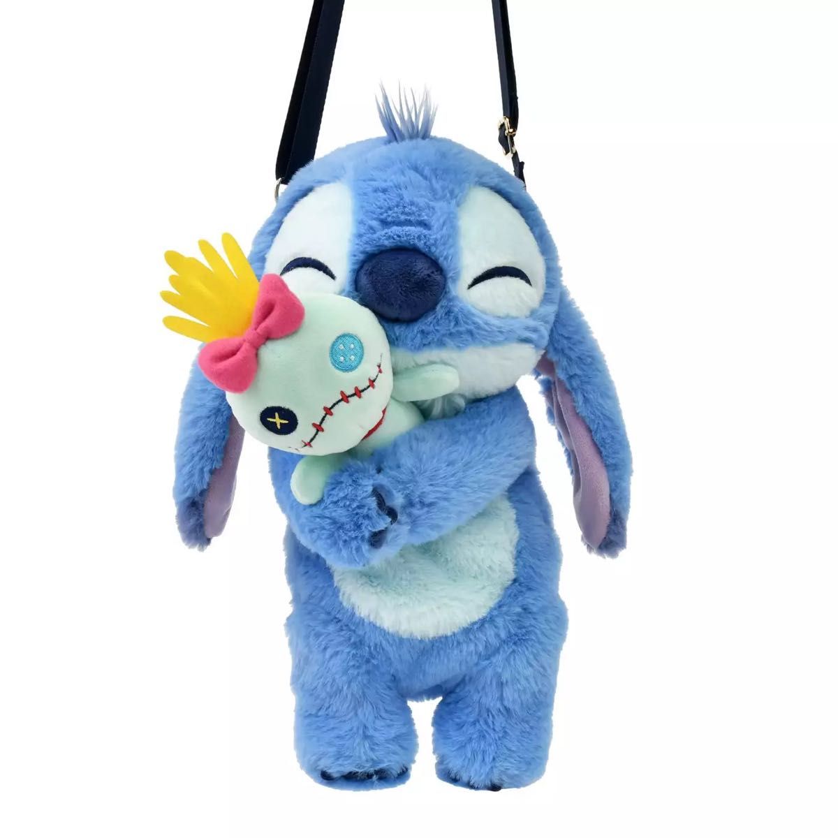 ディズニーストア スティッチ スクランプ マルチポシェット ショルダーバッグ ディズニーストア スティッチ スクランプ マルチポシェット