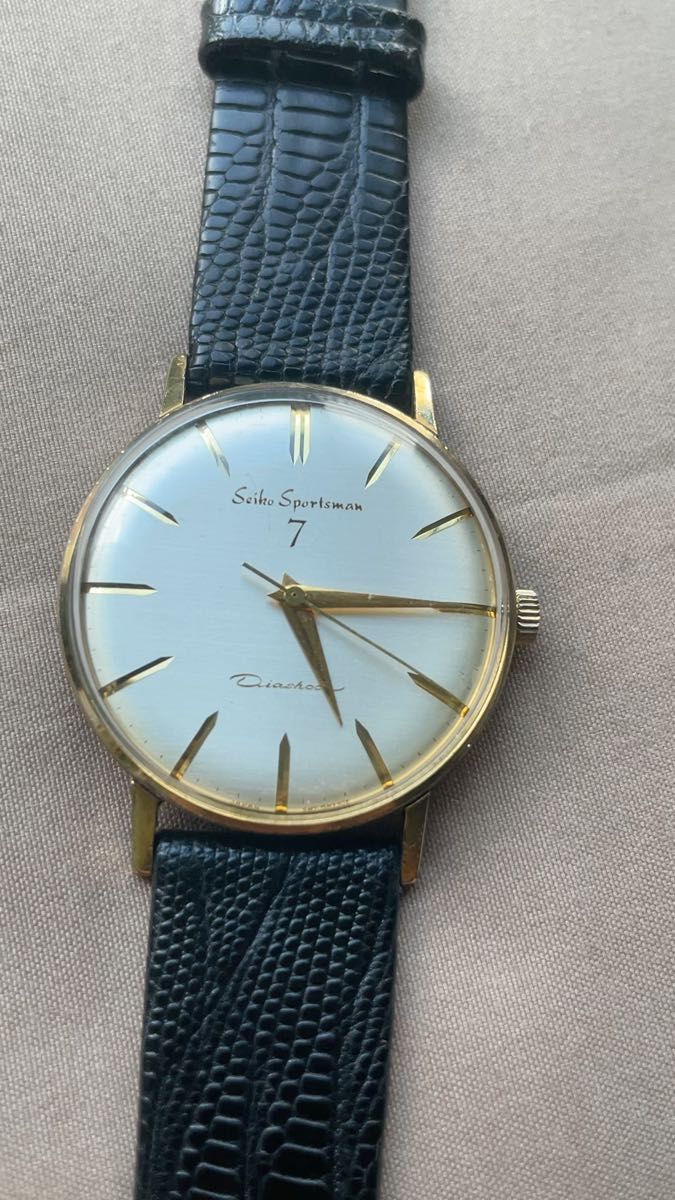稼働品 SEIKO Sportman スポーツマン SM 7 手巻き 腕時計