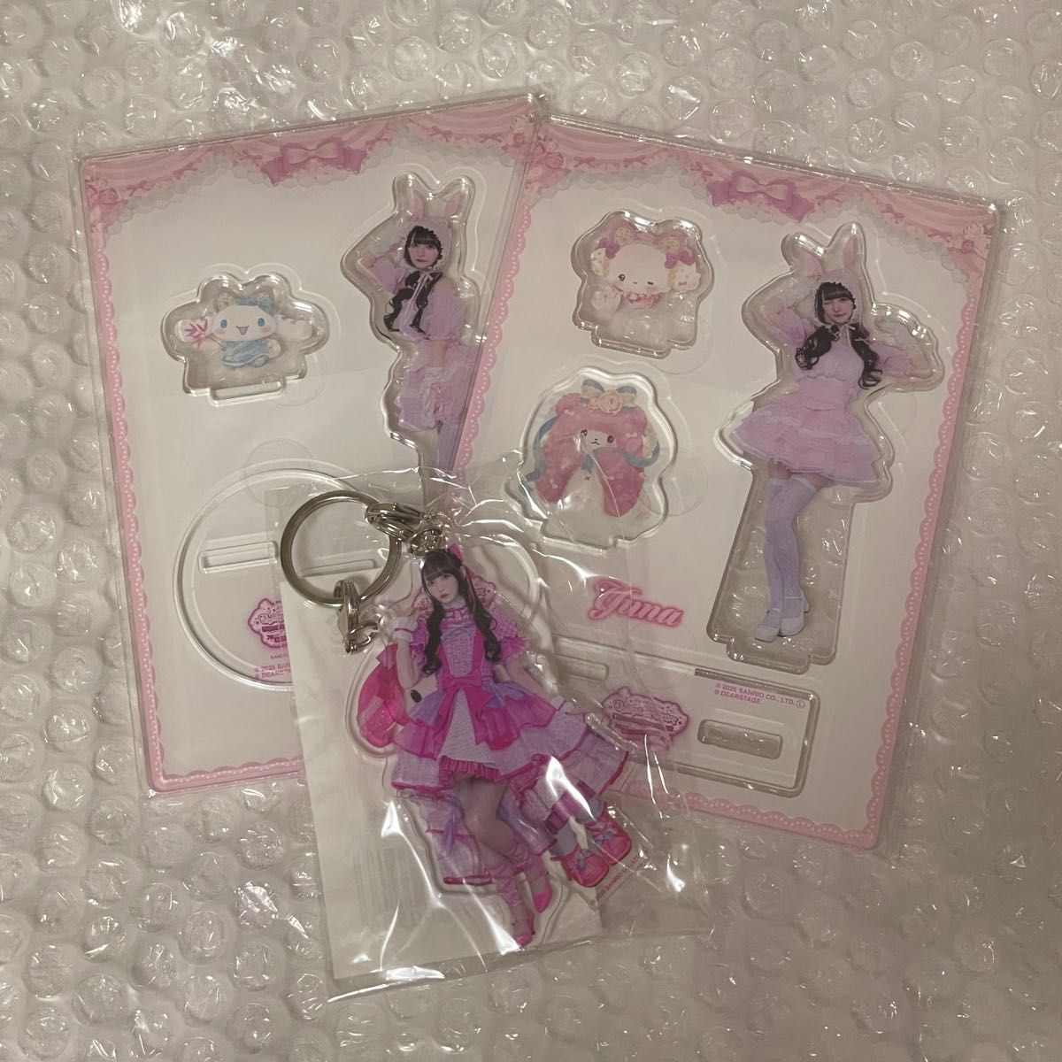 3点セット チバゆな サンリオ アクスタ アクキー ブロマイド 要相談 3点セット チバゆな サンリオ アクスタ アクキー ブロマイド 要