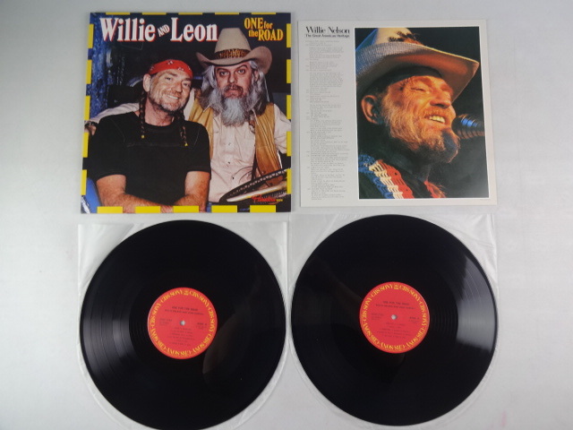 G7 LP WILLIE NELSON AND LEON RUSSELL/ONE FOR THE ROAD_画像3