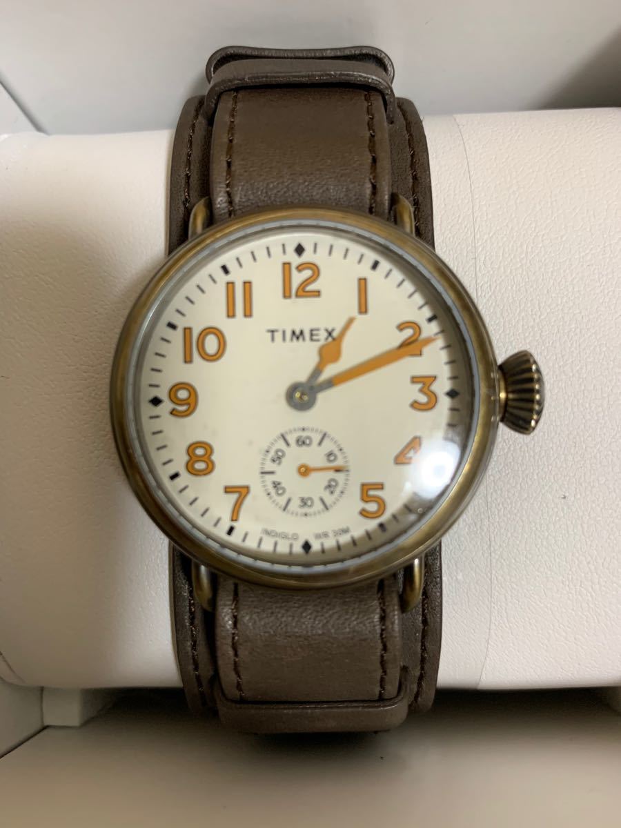 ★【新品】TIMEX タイメックス ウェルトン レザーバンド 腕時計