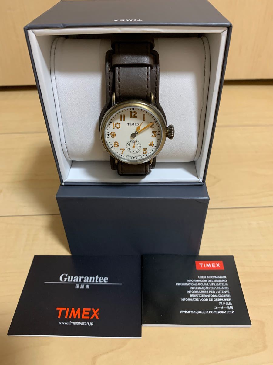 ★【新品】TIMEX タイメックス ウェルトン レザーバンド 腕時計