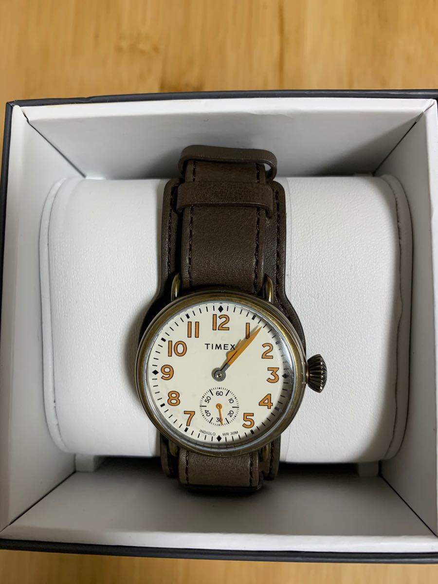 ★【新品】TIMEX タイメックス ウェルトン レザーバンド 腕時計