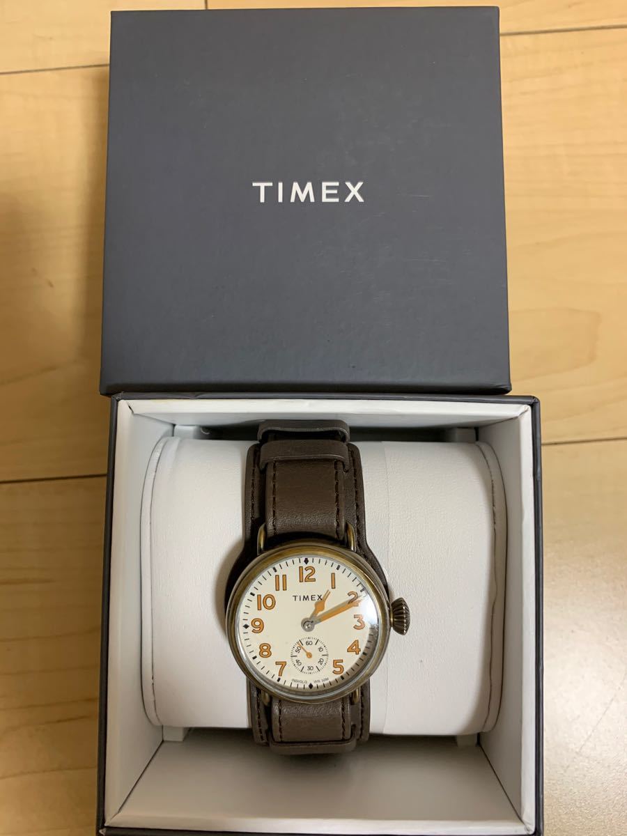 ★【新品】TIMEX タイメックス ウェルトン レザーバンド 腕時計