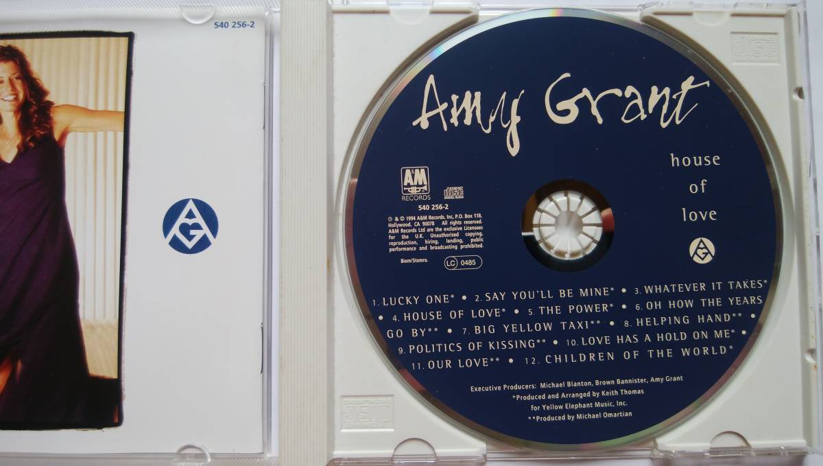 CD AMY GRANT HOUSE OF LOVE エイミー・グラント ハウス・オブ・ラブ_画像3