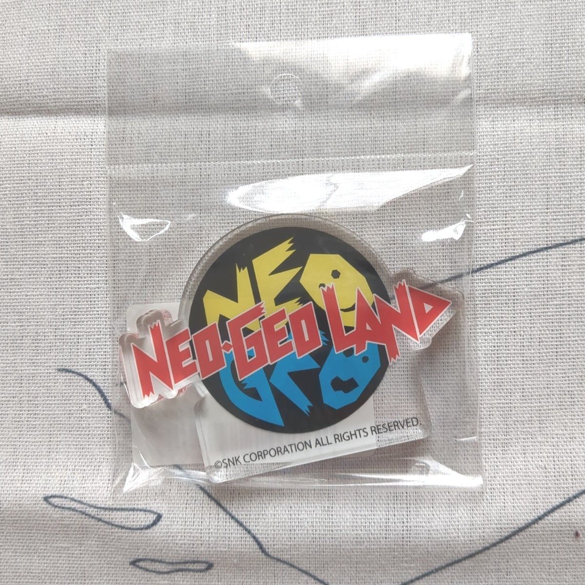 100メガショック アクリルブロック SNKアクリルスタンドNEOGEOネオジオ ネオジオランド アクリルブロック SNKアクリルスタンド NEOGEO