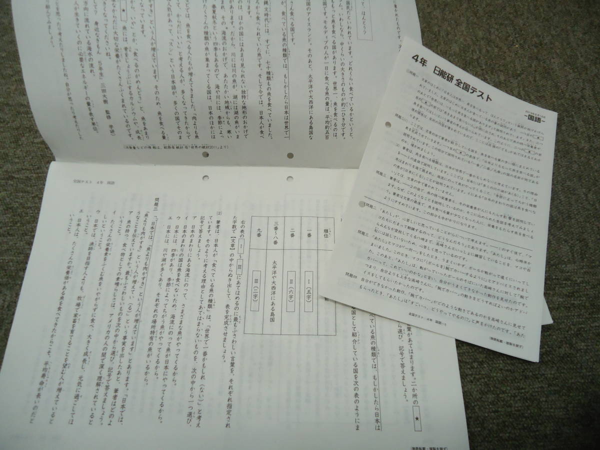 く日はお得♪ 送料無料!!日能研 4年/小4 全国テスト2回(2019/06/16