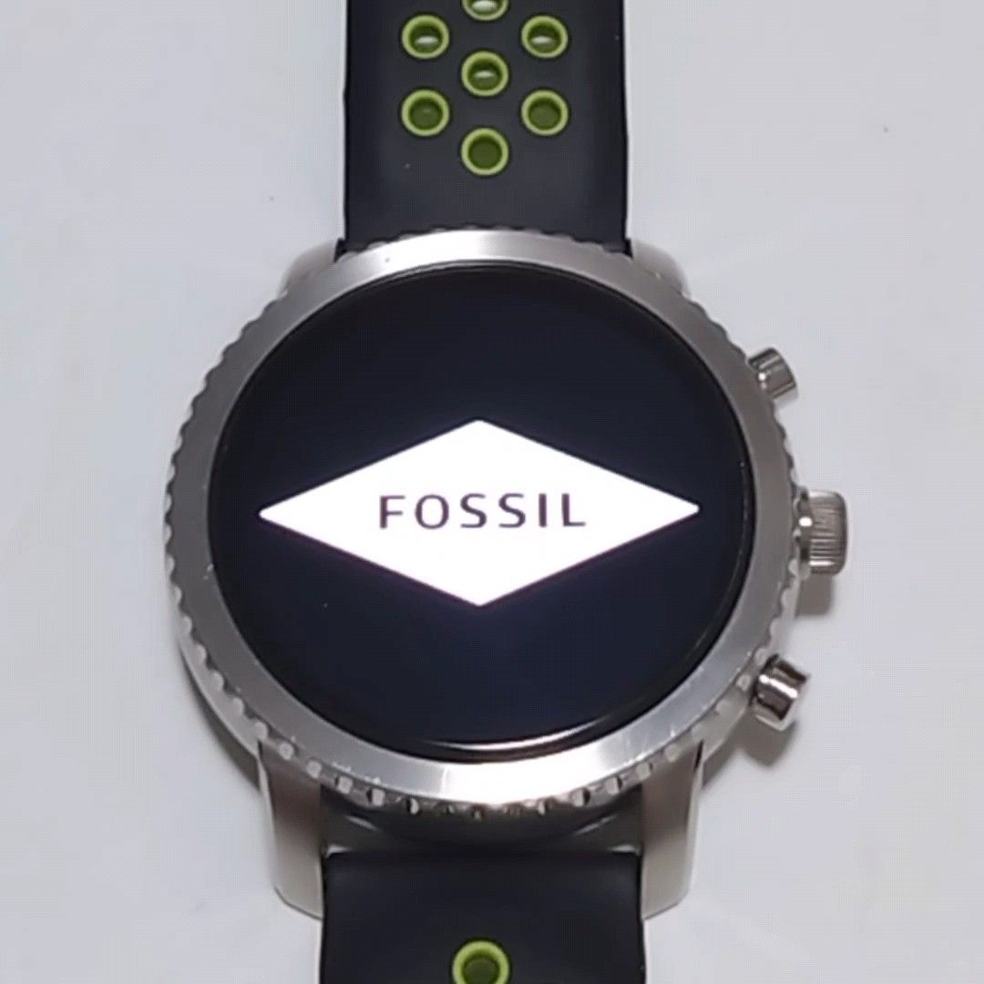 《スマートウォッチ》FOSSIL フォッシル(ベルト交換済)