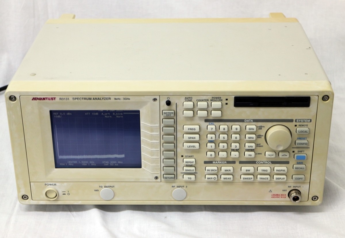 ADVANTEST R3131A 美品 3GHz スペクトラムアナライザー
