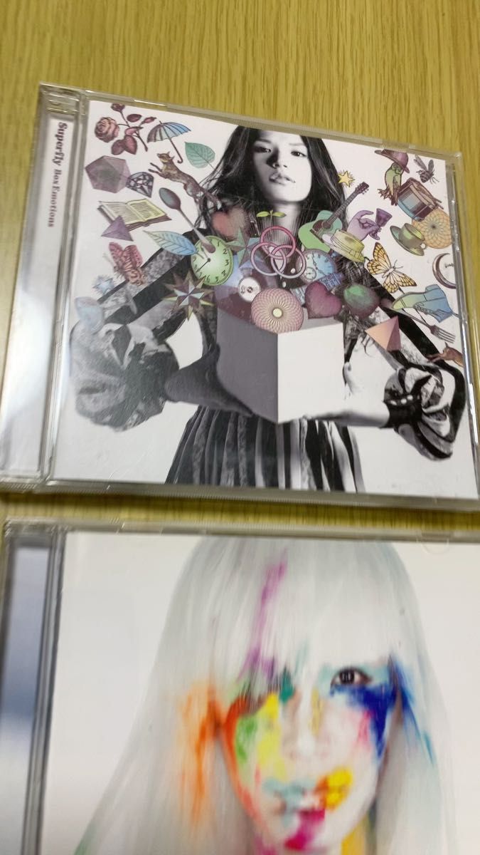 SUPERFLY CD2枚(WHITE)(BOX EMOTIONS)セット