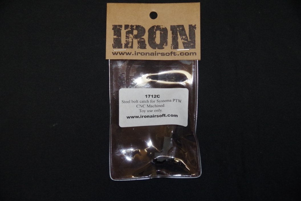 IRON AIRSOFT SYSTEMA PTW用 BADタイプ スチールボルトキャッチ
