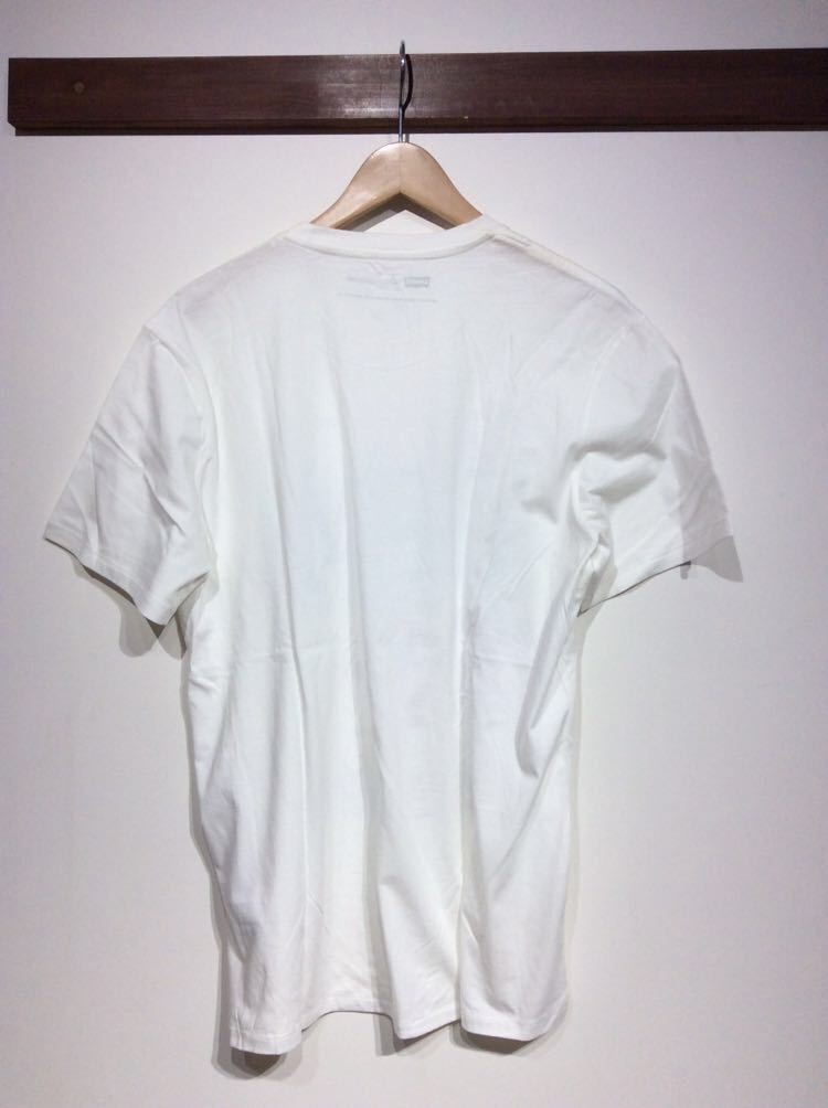 え635 タグ付き Levi's リーバイス プリントTシャツ L 半袖Tシャツ ホワイト 白_画像2
