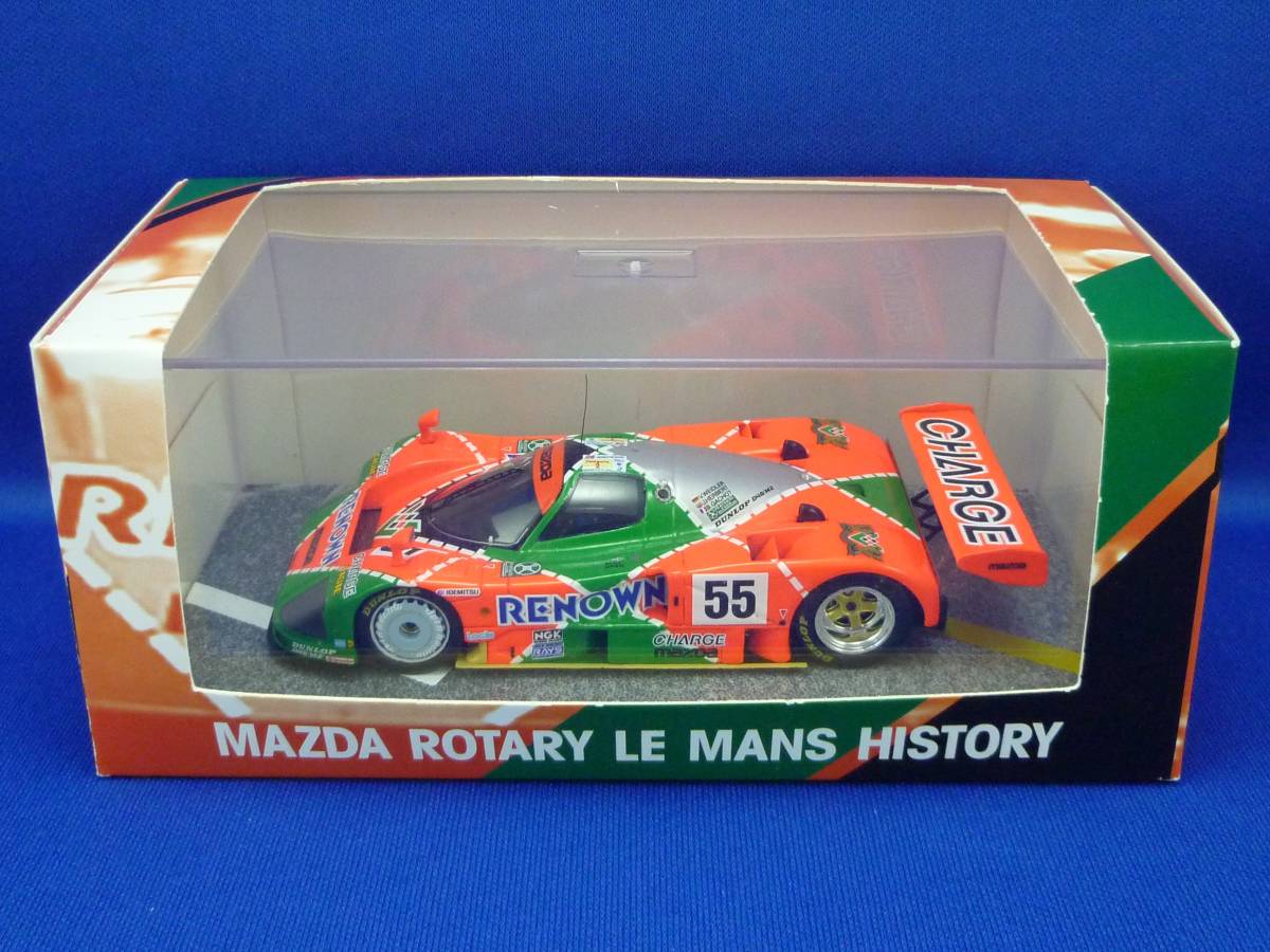 ⑩スパーク 1/43 マツダ 787B #55 ウイナー ル マン 1991 V.ヴァイドラー/J.ハーバート/B.ガショー(Spark, Mazda, Le Mans)_画像1