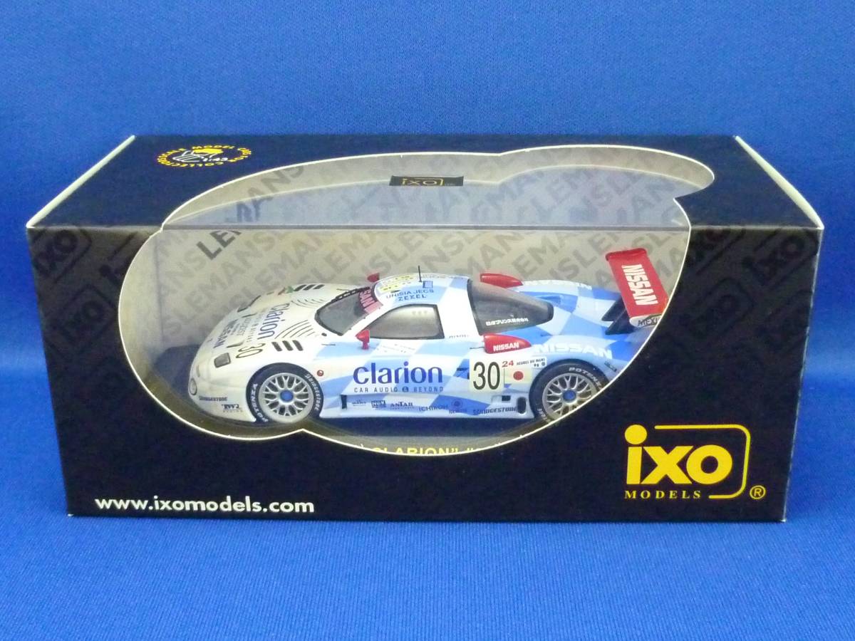 ⑧イクソ 1/43 ニッサン R390 GT1 #30 5th ル マン 1998 J.ニールセン/F.ラゴルス/M.クルム(IXO, NISSAN, Le Mans, LMC064)_画像1