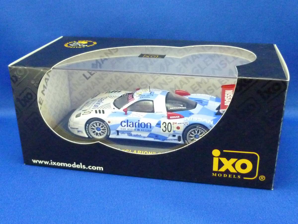 ⑧イクソ 1/43 ニッサン R390 GT1 #30 5th ル マン 1998 J.ニールセン/F.ラゴルス/M.クルム(IXO, NISSAN, Le Mans, LMC064)_画像3