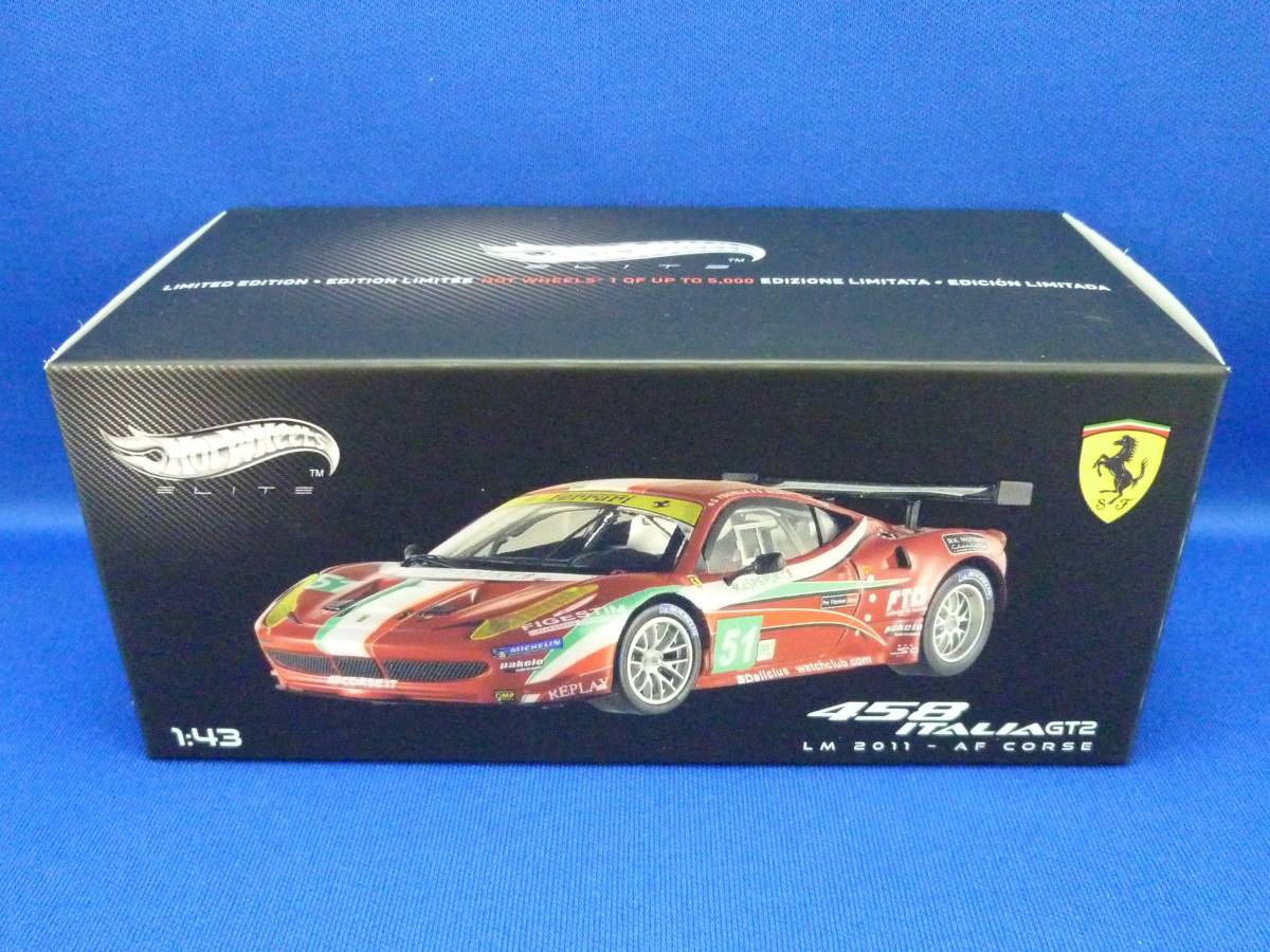 ⑤ホットウィール 1/43 フェラーリ 458 イタリア GT2 #51 AF コルセ ル マン 2011 (Hot Wheels, Ferrari, MATTEL, マテル)(ホットウィール)|売買されたオークション情報、Yahoo!オークション(旧ヤフオク!) の商品情報をアーカイブ公開 - オークファン(aucfan.com) ⑤ホットウィール 1/43 フェラーリ 458 イタリア GT2 #51 AF コルセ ル マン 2011 (Hot Wheels, Ferrari, MATTEL, マテル)(ホットウィール)|売買されたオークション情報、Yahoo!オークション(旧ヤフオク!) の商品情報をアーカイブ公開 - オークファン(aucfan.com)