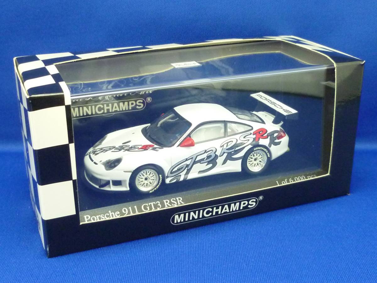 ⑨ミニチャンプス 1/43 ポルシェ 911 GT3 RSR Presentation 2003(PMA, Porsche)_画像2