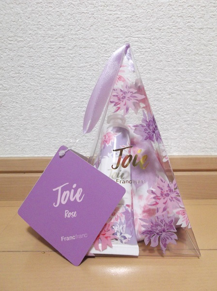 [Francfranc/ franc franc ]*Joie красивый цветок цветочный принт полотенце для рук крем для рук лиловый фиолетовый розовый * быстрое решение!! PayPaype табебуйя i