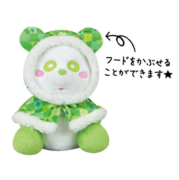 e- Panda green . rice field direct . kotatsu .....BIG soft toy ①.~ Panda AAA new goods tag have postage 350 jpy 