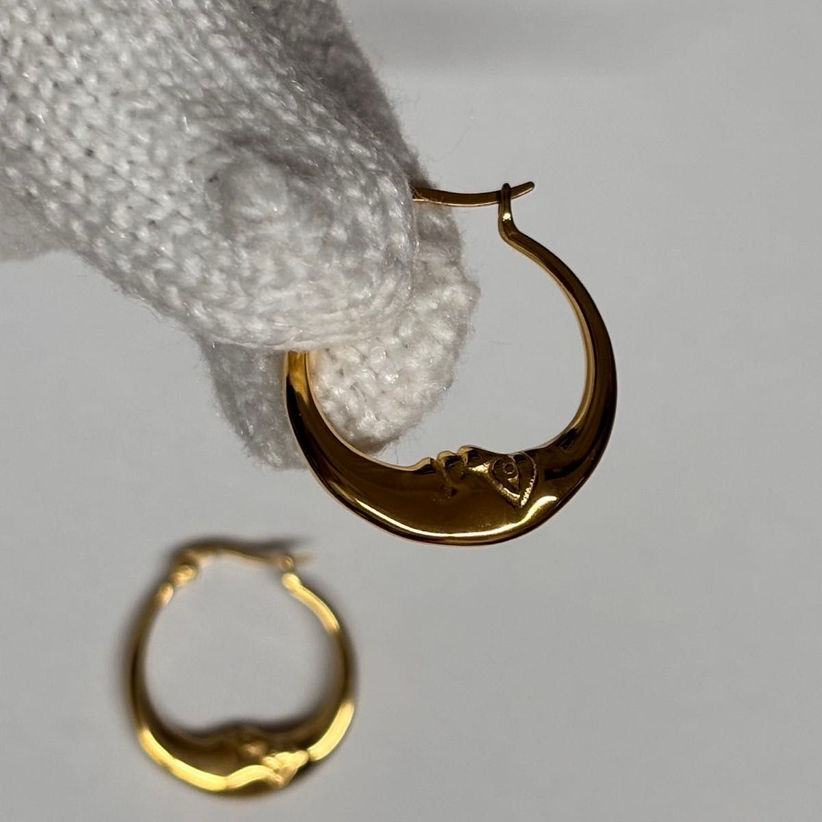 18K ゴールドピアス 常田大希 着用 King Gnu 常田大希 着用 ピアス ゴールド 18K 18kゴールドメッキ