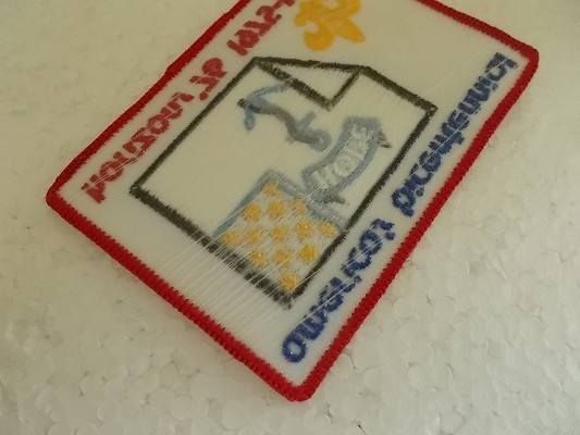 1976年 ボーイスカウト america's bicentennial バッジ/HOPE希望イカリ星条旗BSAアメリカCSパッチUSA刺繍BSワッペン v98_画像7