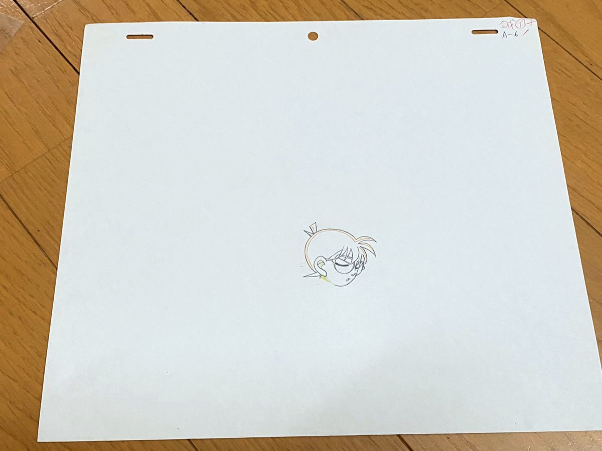 当時物□名探偵コナン 江戸川コナン セル画 動画 修正 設定 直筆 当時物□名探偵コナン 江戸川コナン セル画 動画 修正 設定 直筆