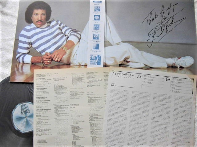 国内盤帯付 / Lionel Richie / 名曲「Truly」「You Are」収録 / Commodores からソロデビュー作 / Joe Walsh (Eagles) / VIL-6011 / 1982_画像4