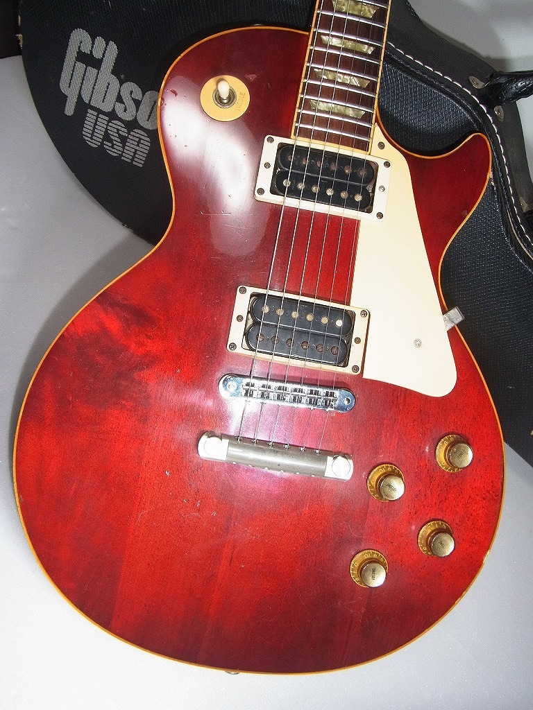 1976年製 Gibson Les Paul Standard Wine Red レスポールスタンダード 3Pメイプルネック ワインレッド