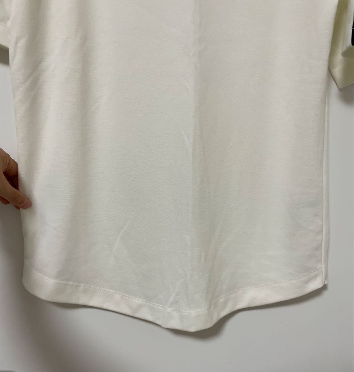 新品未使用　タグ付き　marie claire マリクレール　半袖　Tシャツ L カットソー　トップス　白　ホワイト　マリン
