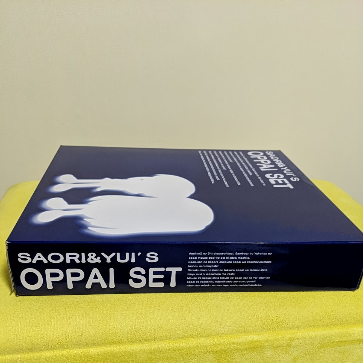 未使用 あねいも2 SAORI&YUI'S OPPAI Set　立体マウスパッド