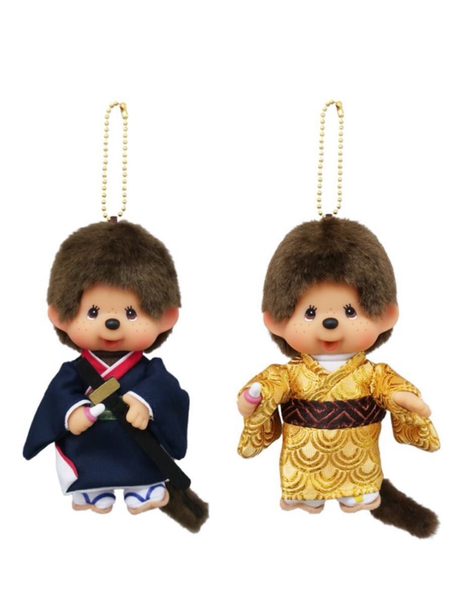 モンチッチ 着物モンチッチ キーチェーン 剣豪 金着物 店舗限定 新作 新品 モンチッチ 着物モンチッチ キーチェーン 剣豪 金着物 店舗限定