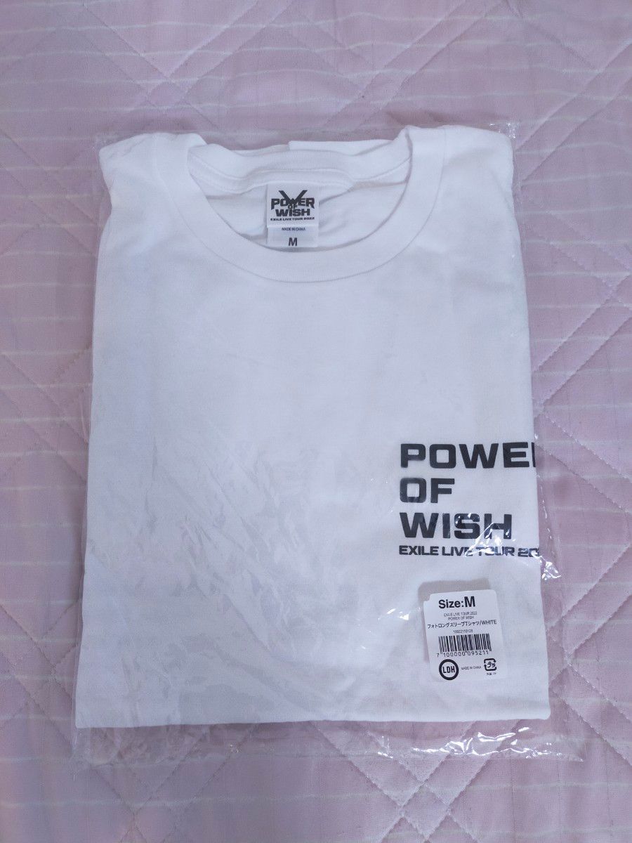 未使用&新品　EXILE2022 ツアーTシャツ　Lサイズ 未使用品】EXILE LIVE TOUR 2022 POWER OF WISH｜フォトロング