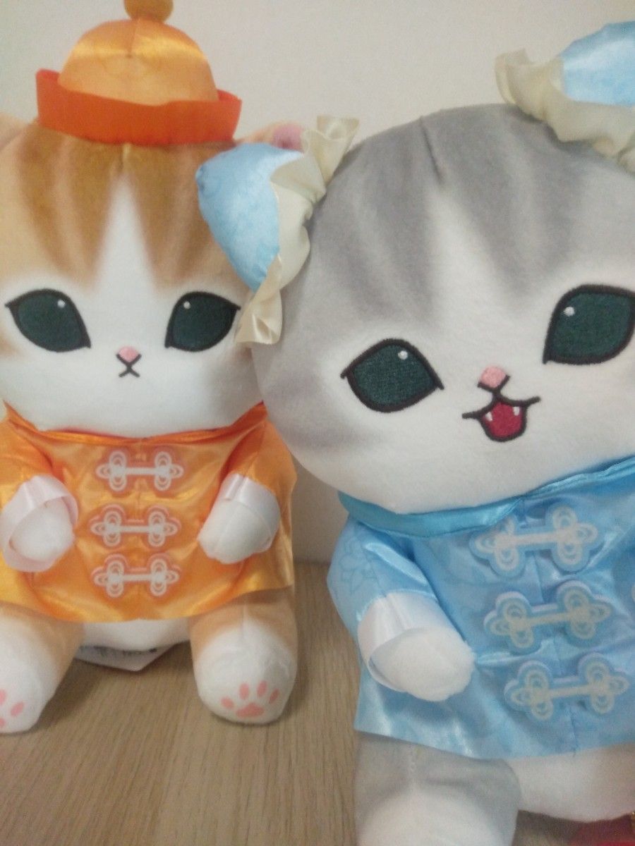 モフサンド mofusand チャイナにゃん BIGぬいぐるみ 全2種セット
