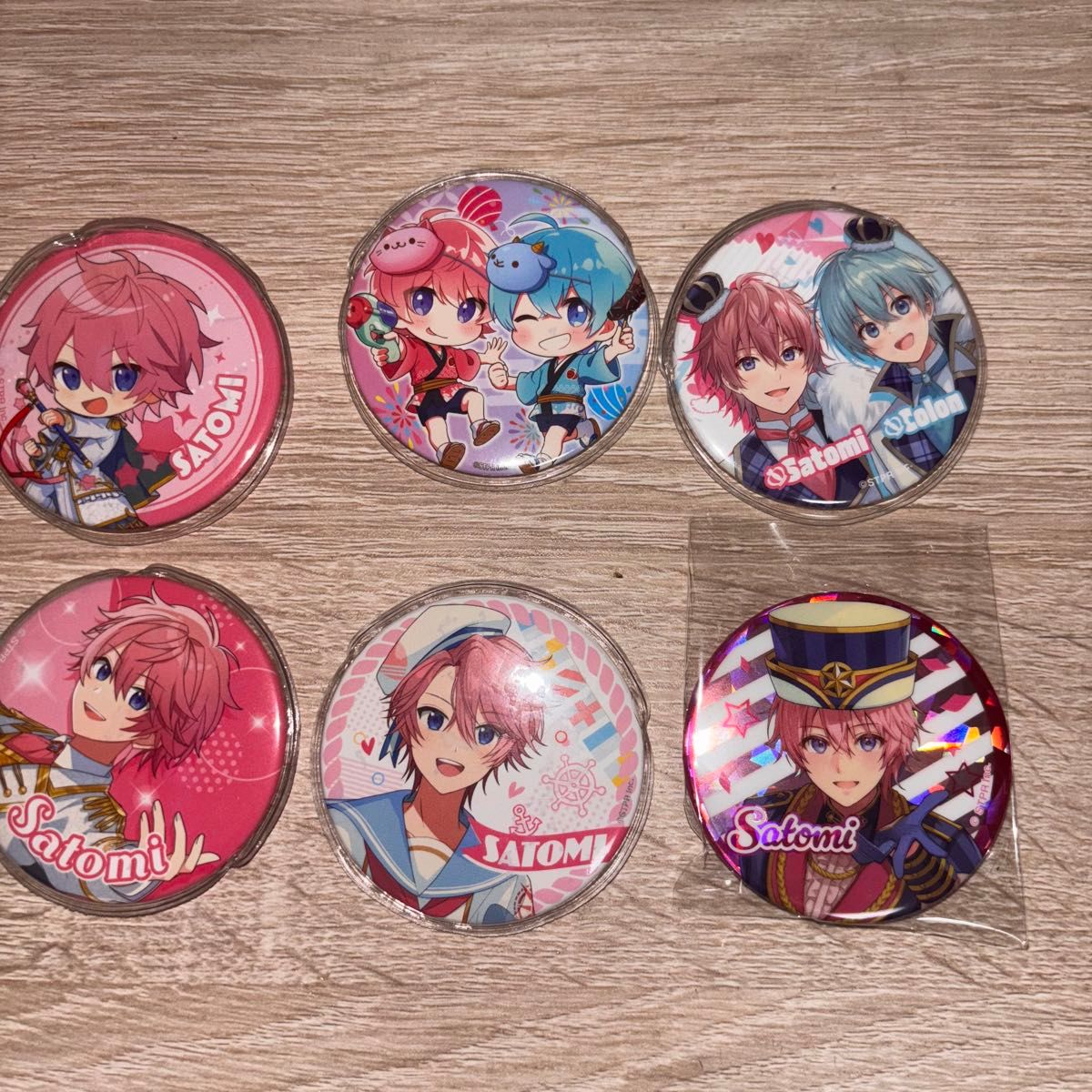 すとぷり 缶バッジ セット さとみ ころん｜Yahoo!フリマ（旧