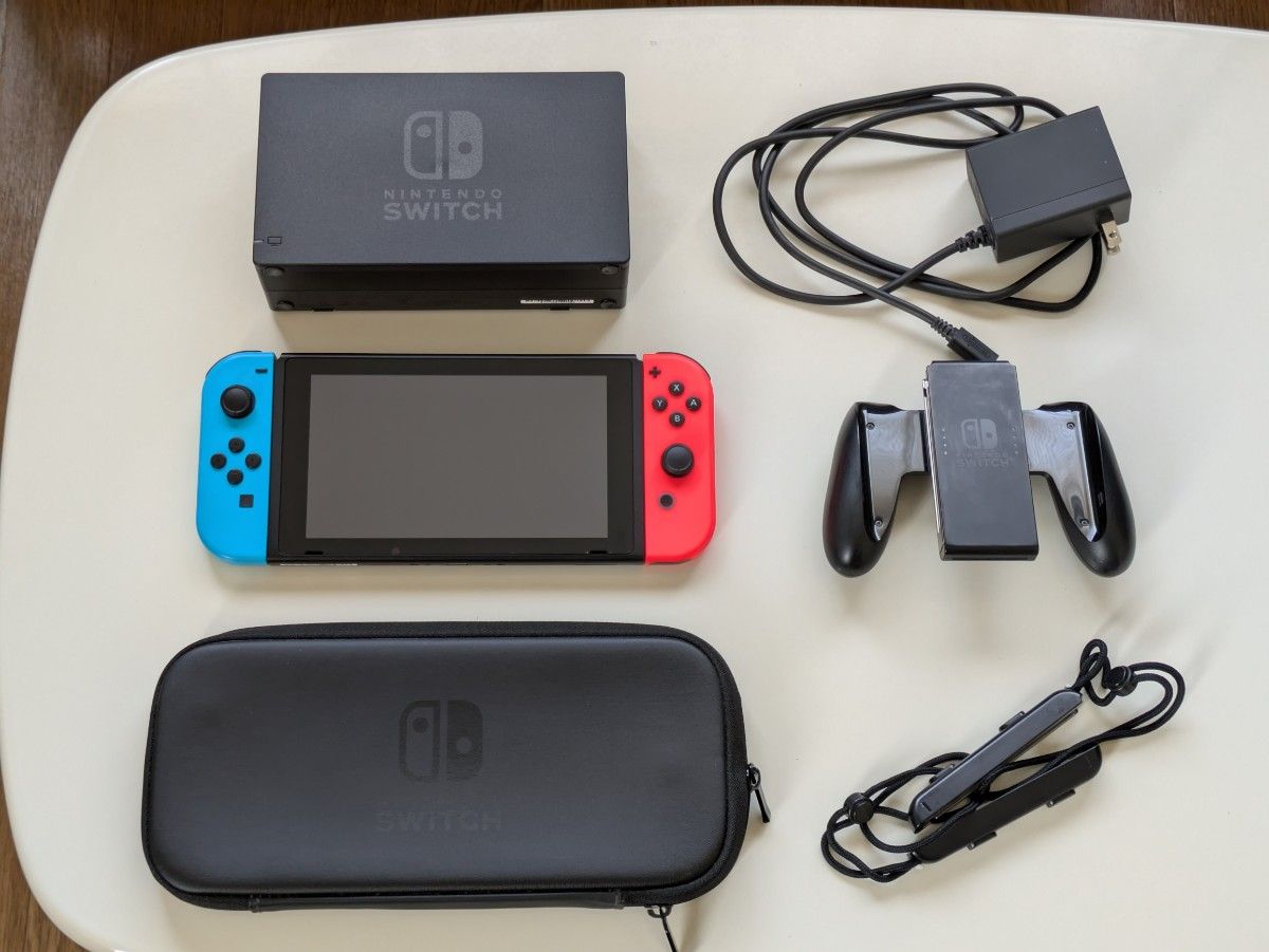 Nintendo Switch HAC-001 ネオンレッド ネオンブルー ＋ 公式