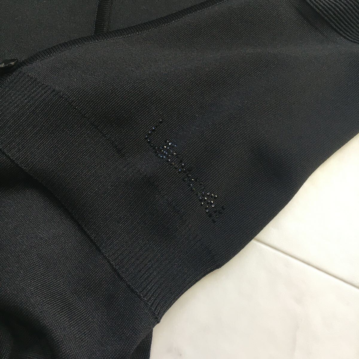 近年美品　LEONARD レオナール　シルクニット　ロング　カーディガン　40 送料無料