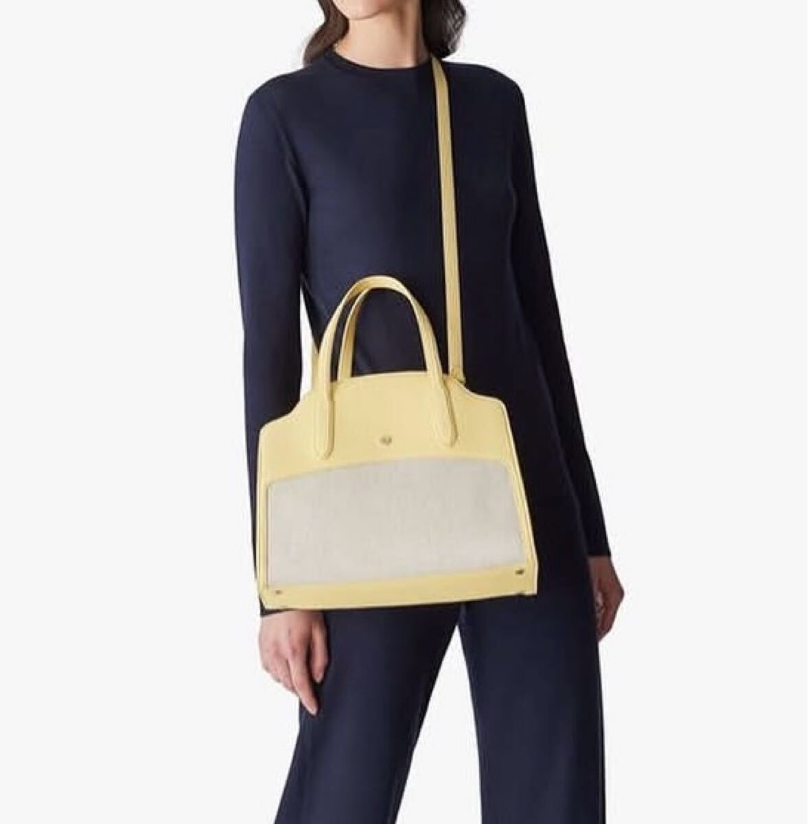 ◼︎ロロピアーナ Loro Piana セージアバッグ キャンバスレザー ロロピアーナ〈Loro Piana〉セージアバッグ キャンバスレザー