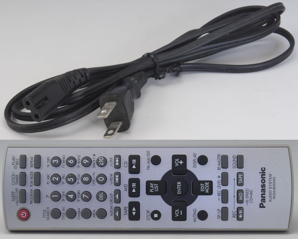 ジャンク Panasonic MDステレオシステム SC-PM300MD_画像8