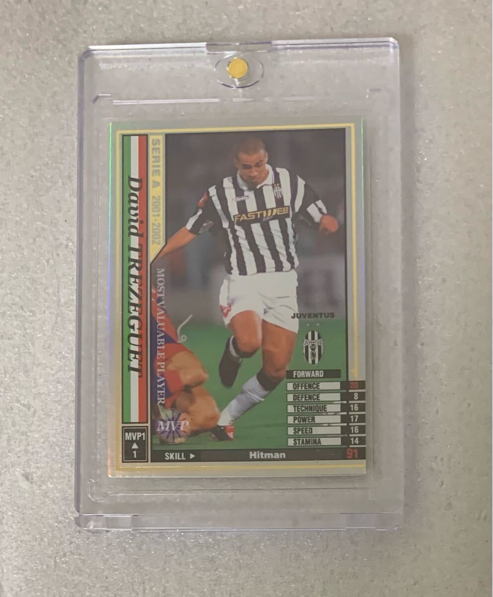 WCCF wccf footista トレーディングカード SEGA - wccf MVPトレゼゲ 2019 Panini Footista 01-02 WCCF Most