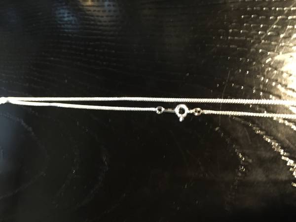 ◎送料無料 シルバー925 / 刻印有 喜平チェーン45cm 1.2ミリ幅 (K35-45)_画像1
