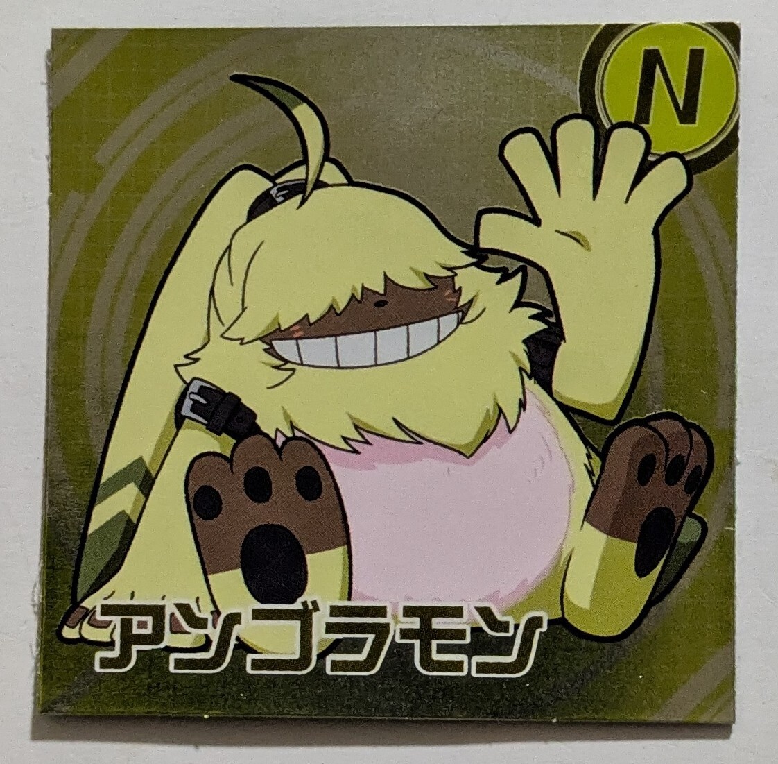  digimon наклейка шоколадные снеки [2595071]No.48[N]: Anne golamon